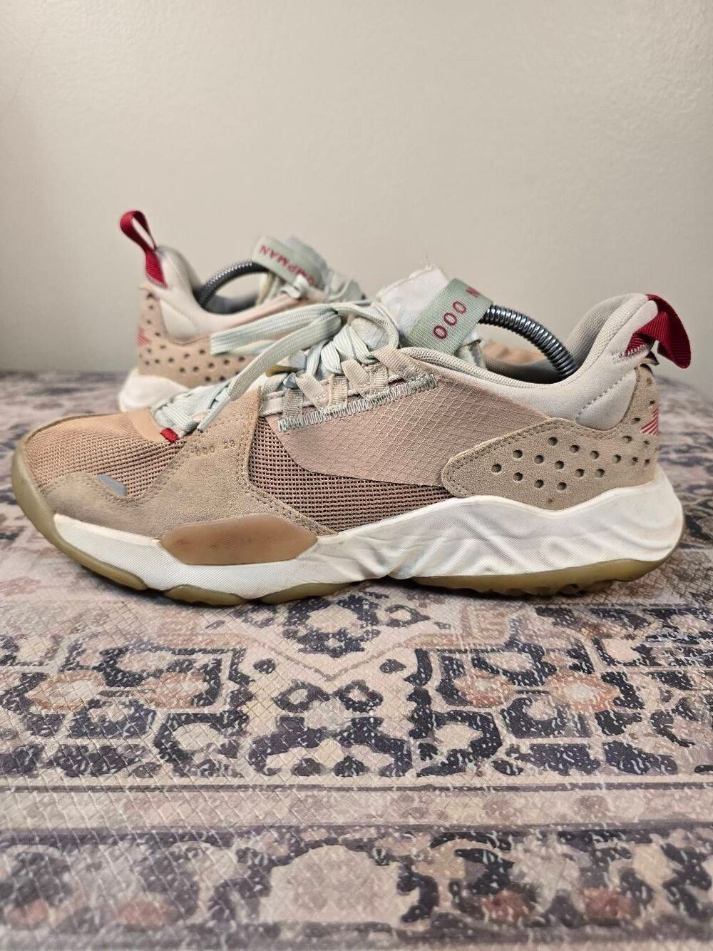 Jordan Delta Shoes SP Vachetta Tan Menโs Size 10.5 Mint Sail CD6109-200 Nike